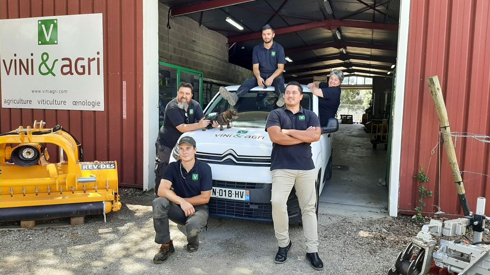 L'équipe de Viti & Agri.