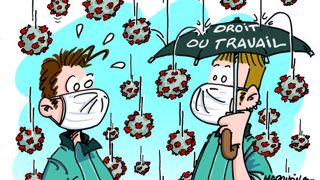 Le Covid-19 est-il un événement extérieur, imprévisible et irrésistible ? © Didier Marandin Le Covid-19 est-il un événement extérieur, imprévisible et irrésistible ? © Didier Marandin