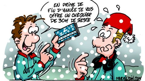 Les cadeaux aux salariés en fin d’année sont encadrés par la loi. © Didier Marandin Les cadeaux aux salariés en fin d’année sont encadrés par la loi. © Didier Marandin