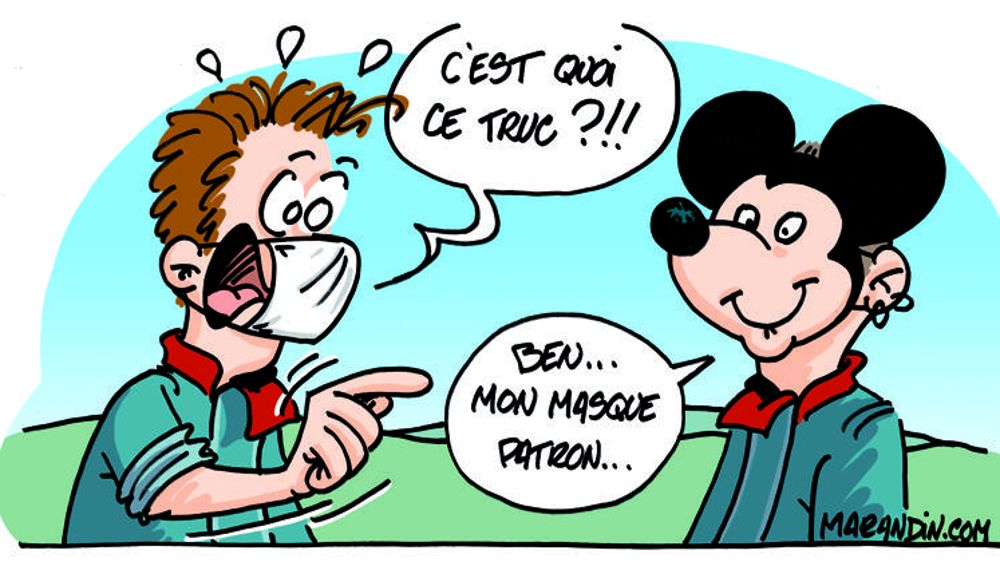 Qu’ils soient jetables ou en tissu lavable, les masques relèvent de la protection de la santé des salariés. © Didier Marandin