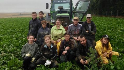 Le groupement d’employeurs « Des saisonniers des champs » réunit un très large panel de profils de saisonniers. © V. Cany