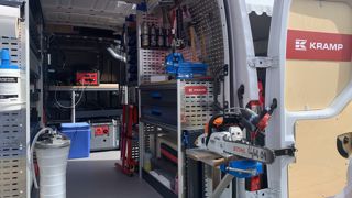 Kramp aménage les ateliers roulant