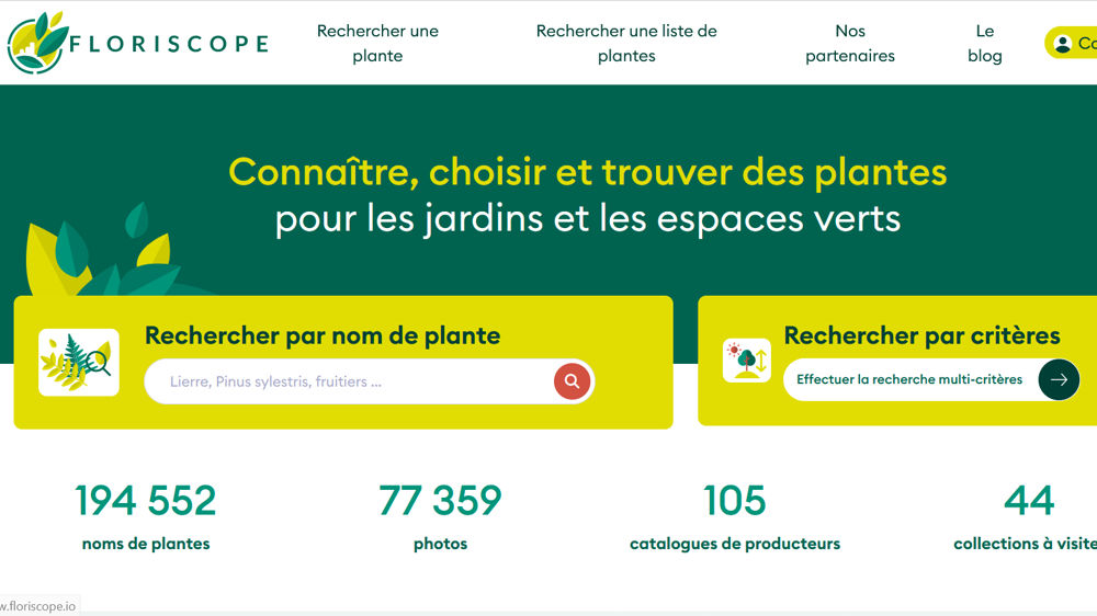 Le site Floriscope fait peau neuve