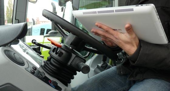 Application Terminal Universel Isobus pour tablettes Claas - Sima 2013