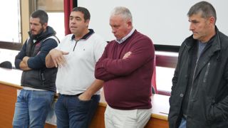 es représentants de la chambre d'agriculture et le gérant de l'abattoir étaient réunis le 23 novembre 2023 pour une conférence de presse.