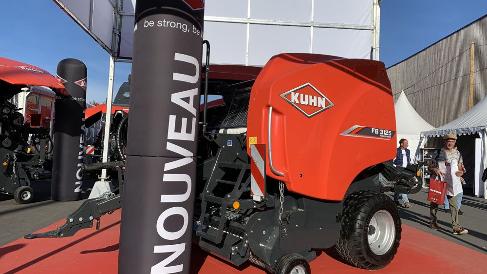 Kuhn : une presse à chambre fixe dédiée aux éleveurs Kuhn : une presse à chambre fixe dédiée aux éleveurs