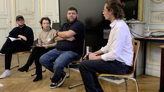 Journalistes, chercheurs et influenceurs débattent de la médiatisation de l'alimentation lors des rencontres François Rabelais à Tours le 16 novembre 2023. Journalistes, chercheurs et influenceurs débattent de la médiatisation de l'alimentation lors des rencontres François Rabelais à Tours le 16 novembre 2023.