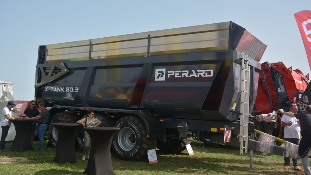 Perard : une première gamme de bennes monocoques