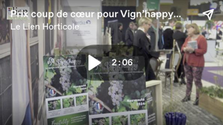 Prix coup de cœur pour Vign’happy® de Verdia Prix coup de cœur pour Vign’happy® de Verdia