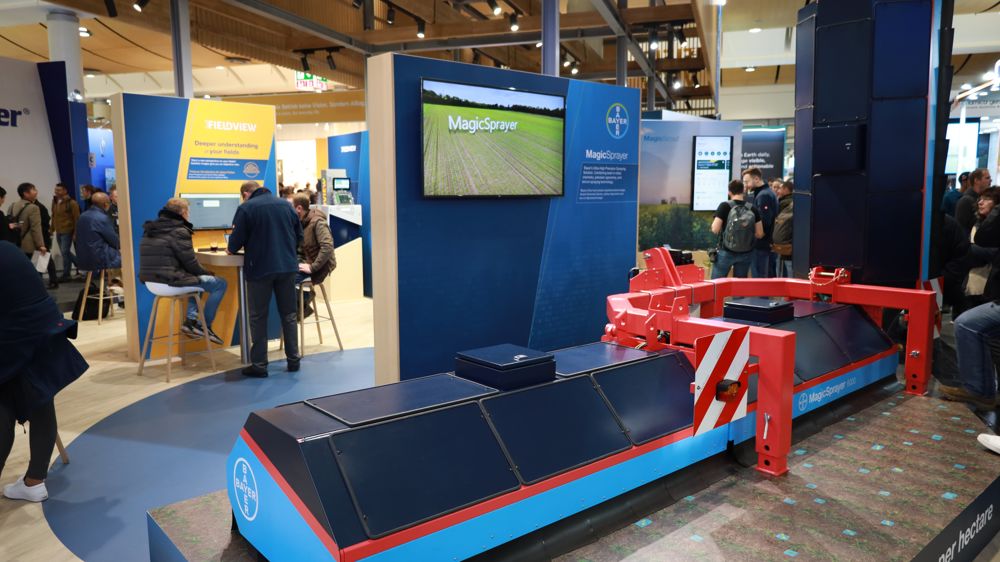 Bayer : un prototype de pulvérisateur ciblé MagicSprayer Bayer : un prototype de pulvérisateur ciblé MagicSprayer