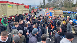 La Coordination rurale a mobilisé 200 tracteurs à Agen ce 22 janvier 2024. La Coordination rurale a mobilisé 200 tracteurs à Agen ce 22 janvier 2024.