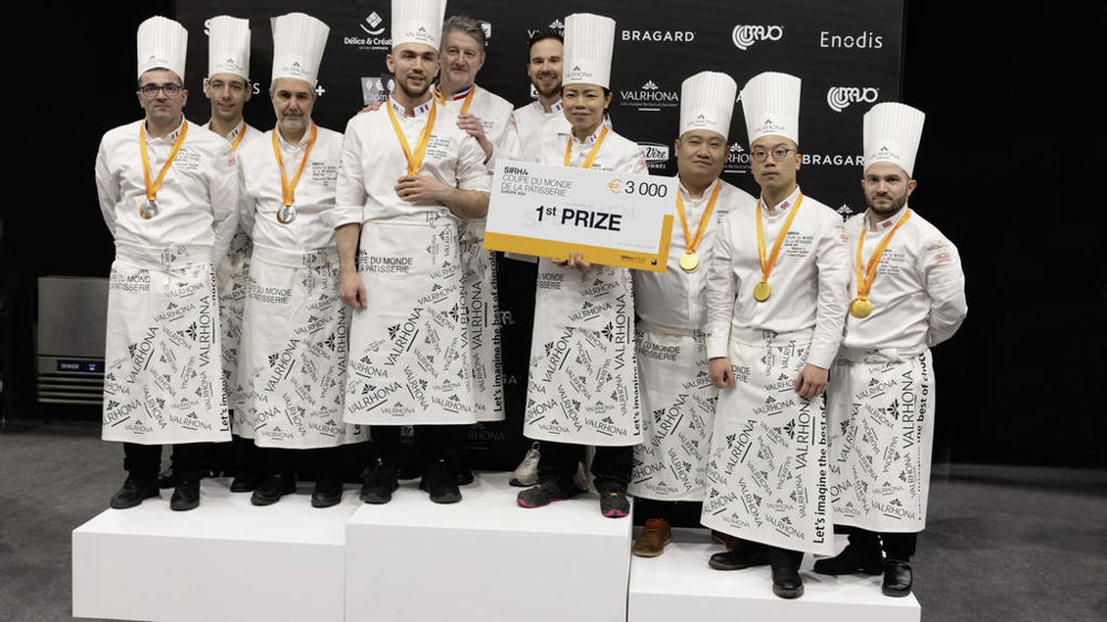 Le podium de la sélection Europe.