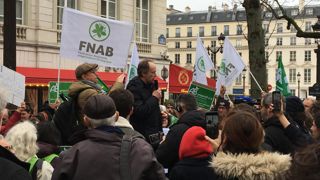 Une cinquantaine de producteurs bio se sont réunis, ce 7 février, à l'appel de la Fnab. Une cinquantaine de producteurs bio se sont réunis, ce 7 février, à l'appel de la Fnab.