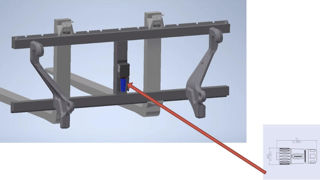 Stoll transforme sa fourche à palettes en solution intelligente grâce au montage d'une caméra. Stoll transforme sa fourche à palettes en solution intelligente grâce au montage d'une caméra.