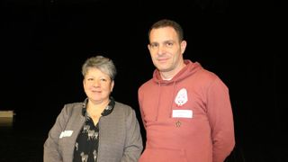 Médiation agricole et médiation familiale sont complémentaires. En photo : Isabelle Salomon d'Agri Médiation et Stéphane Le Creurer de l’Udaf 35.