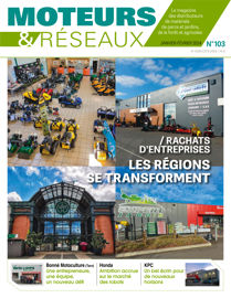 Couverture de Moteurs & Réseaux n°103 (janvier-février 2024).