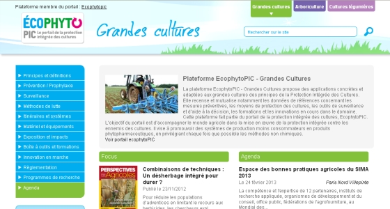 Accéder au portail EcophytoPIC : www.ecophytopic.fr 