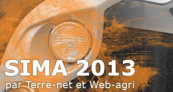 Dossier spécial Sima 2013 de Terre-net.fr