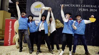 C’est avec Pirouette, blonde d’Aquitaine, que les six jeunes d'Agricampus 40 (Landes) ont gagné le TIEA 2024, pour sa 23e édition.