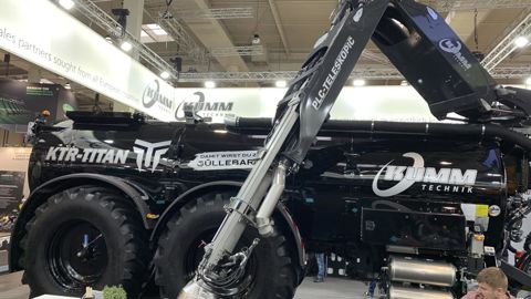 Kumm Technik : un impressionnant bras tourelle télescopique