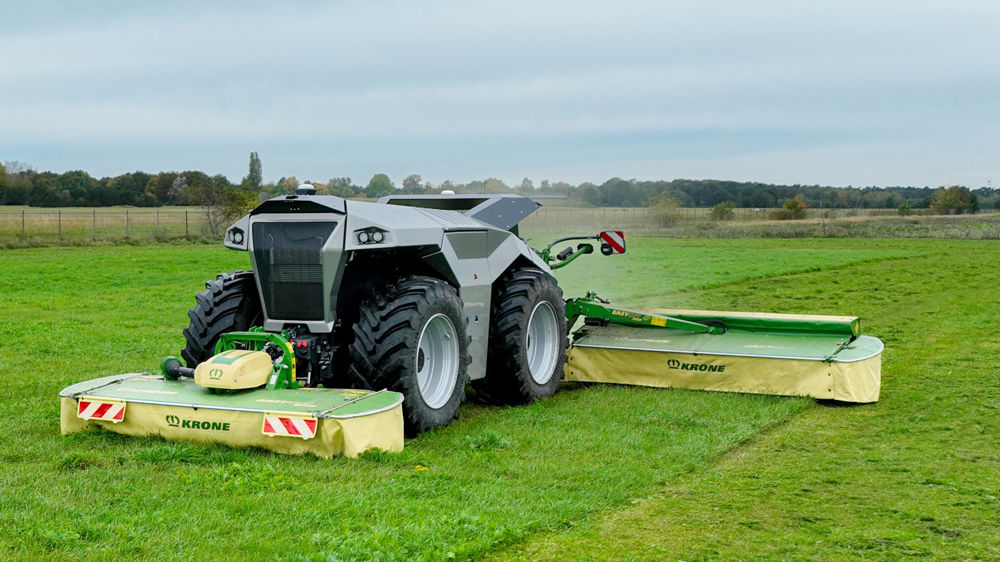 Le tracteur autonome « Combined Powers » de Krone et Lemken évolue Le tracteur autonome « Combined Powers » de Krone et Lemken évolue