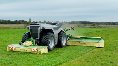 Le tracteur autonome « Combined Powers » de Krone et Lemken évolue Le tracteur autonome « Combined Powers » de Krone et Lemken évolue