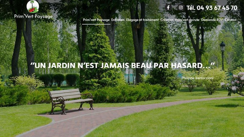 Mugo vient de racheter l'entreprise Prim'Vert Paysage, à Antibes.