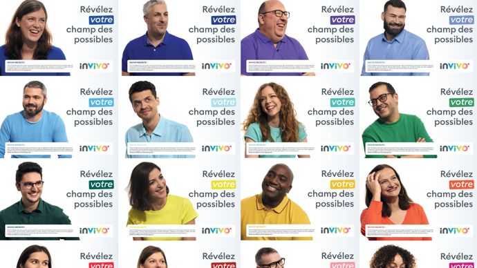 Seize collaborateurs et collaboratrices du groupe InVivo ont accepté d'illustrer la campagne de communication de sa nouvelle marque employeur.