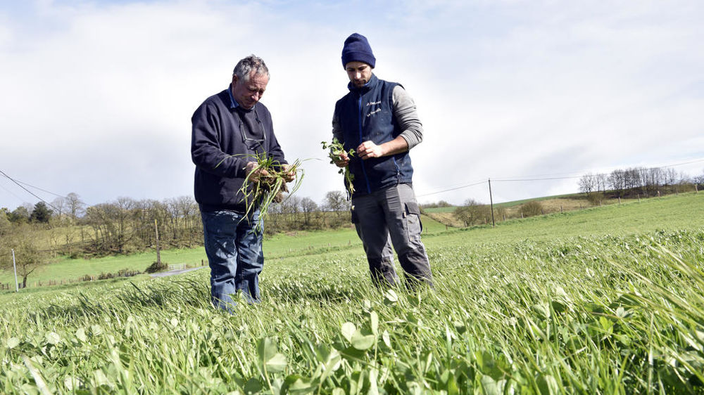Favoriser le renouvellement des génération est un des objectifs majeurs du projet de loi d'orientation. Ici un jeune qui a repris l'exploitation de son oncle.