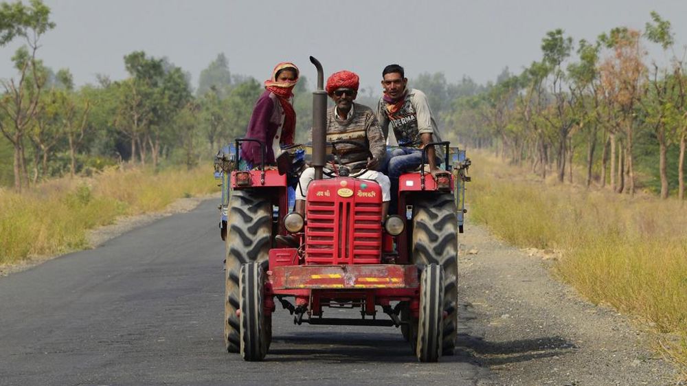 Tracteur Mahindra Inde