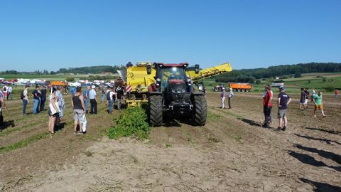 Les démonstrations sont un des points forts de Potato Europe. Les démonstrations sont un des points forts de Potato Europe.