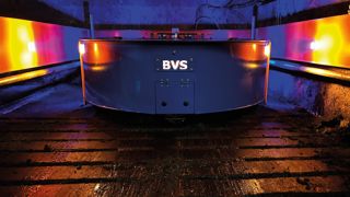 Le BVS, guidé par laser et pilotable à distance, garantit une propreté constante Le BVS, guidé par laser et pilotable à distance, garantit une propreté constante