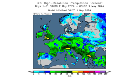 La France va subir des pluies intenses ces prochains jours. La France va subir des pluies intenses ces prochains jours.