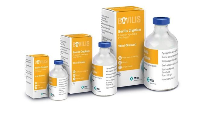 Le vaccin Bovilis Cryptium peut se conserver jusqu'à 28 jours après la première ponction du flacon.