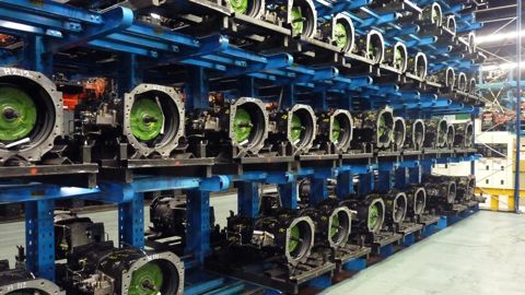 Transmissions Gima en attente de montage.