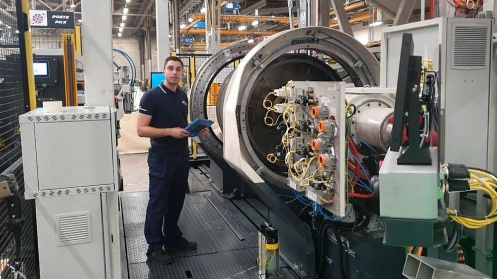 Nouvelle chaine de production Cosmos sur le site Michelin de Troyes