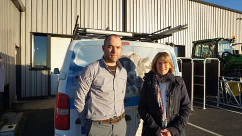 L’activité élevage, sous la responsabilité de Romain Gourgouilhon, génère 15 % du chiffre d’affaires de la SAS Charles Chapuis dirigée par Martine Chabanne.