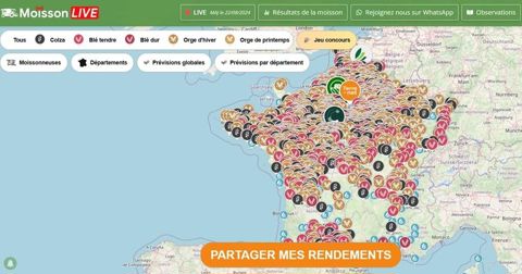 Carte moisson-live.com