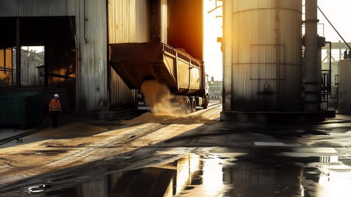 La réduction des coûts logistiques à la moisson et l'ajustement des plans de collecte font parties des possibilités offertes par l'IA en matière de logistique.