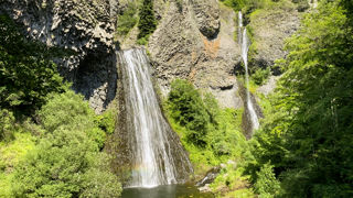 Cascade du Ray-Pic, à Péreyres (Ardèche). Cascade du Ray-Pic, à Péreyres (Ardèche).
