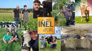 Les huit finalistes pour le prix du public au concours Inel 2024. Les huit finalistes pour le prix du public au concours Inel 2024.