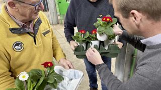 La firme néerlandaise Euro Plant Trays propose dans toute l’Europe, et donc aussi en France, des plateaux de transport réutilisables afin de limiter l’empreinte écologique de la livraison des végétaux.