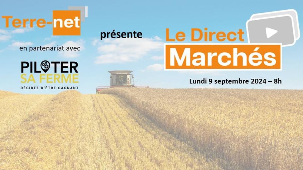 Prochaine session du Direct Marchés lundi 9 septembre 2024 à 8h