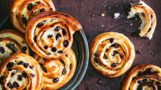 Escargots aux raisins. Escargots aux raisins.