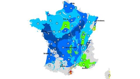 Des nappes souterraines localement à sec cet automne, notamment vers Perpignan Des nappes souterraines localement à sec cet automne, notamment vers Perpignan