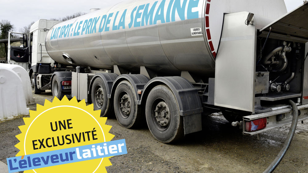 Camion de ramassage de lait Camion de ramassage de lait