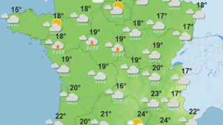 Une météo automnale s'installe sur la France avec des pluies abondantes pour la fin de la semaine. Une météo automnale s'installe sur la France avec des pluies abondantes pour la fin de la semaine.