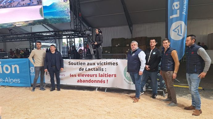 « On ne va pas lâcher » Lactalis, assure la FNPL au Sommet de l'élevage