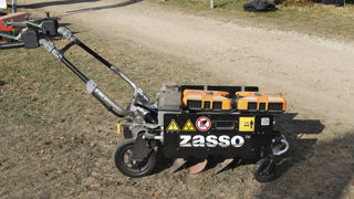 La désherbeuse électrique ZAP Weeder a été présentée sur le stand de son importateur Kersten France à Salonvert, en septembre 2024.