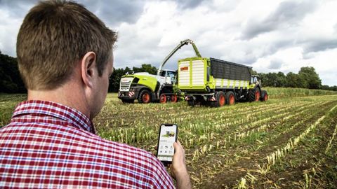 Claas Connect permet « un accès central et homogène à toutes les solutions numériques » du constructeur.